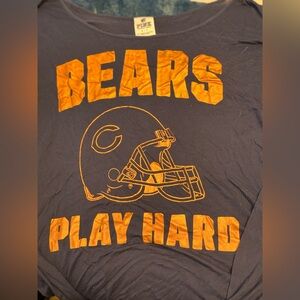 Chicago Bears Long Sleeve PINK Shirt